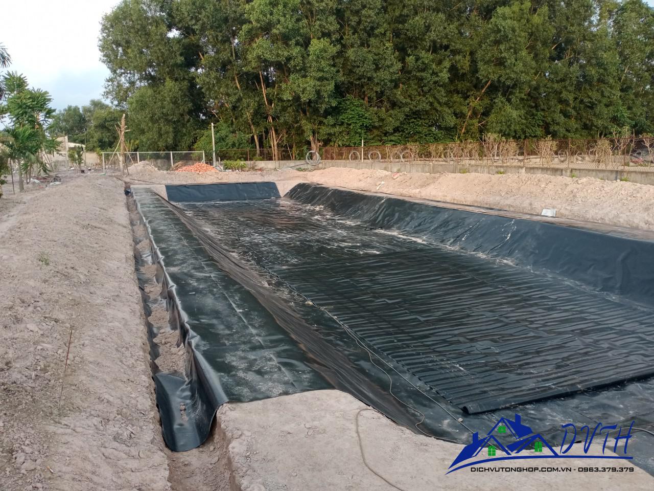 Bạt lót hồ tại Lâm Đồng